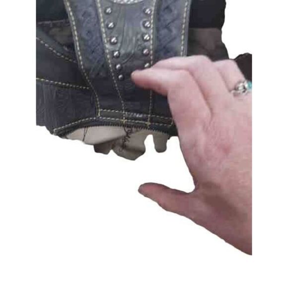 Trinity ranch leather Bohemian Western bag - Picture 7 of 8